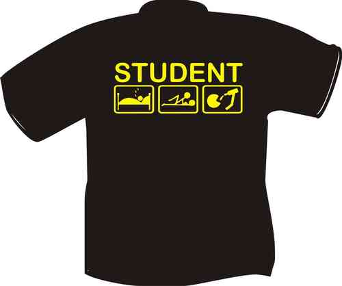 T-Shirt Studentenleben