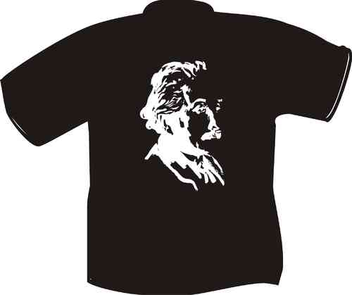 T-Shirt Einstein Kopf 1