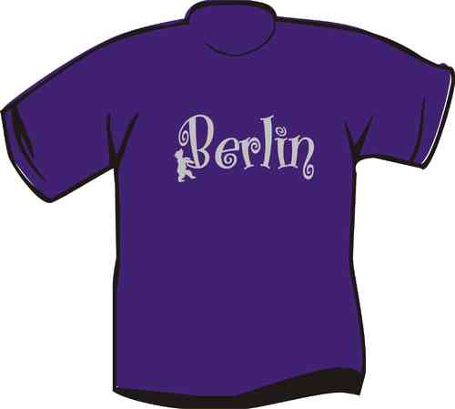 Kinder T Shirt  - Berlin- Schriftzug Boingo