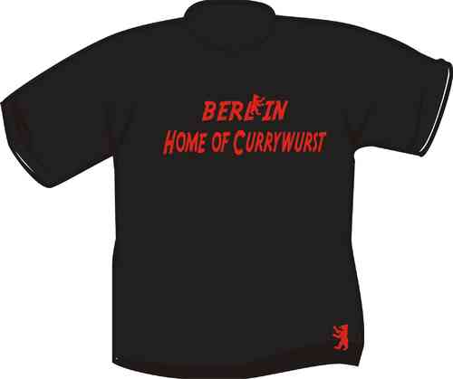 T-Shirt  Berlin, Home of Currywurst