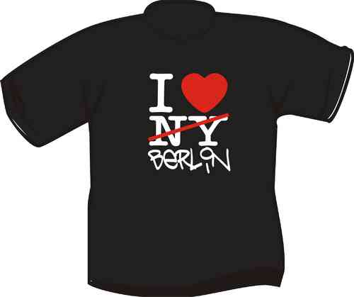 T-Shirt   I love NY/ Berlin