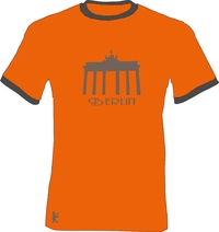 T-Shirt  Ringer  Brandenburger Tor