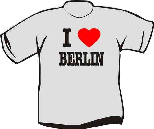 T-Shirt   I love Berlin