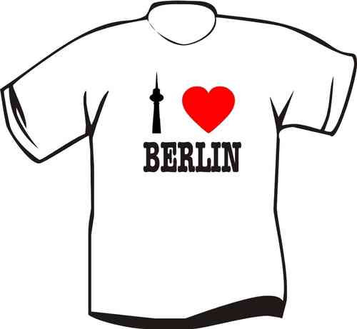 T-Shirt   I love Berlin