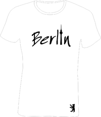 T-Shirt Slim Fit   -Berlin- Schriftzug mit kleinem FS-Turm