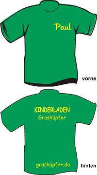 Werbeshirt Kindergarten